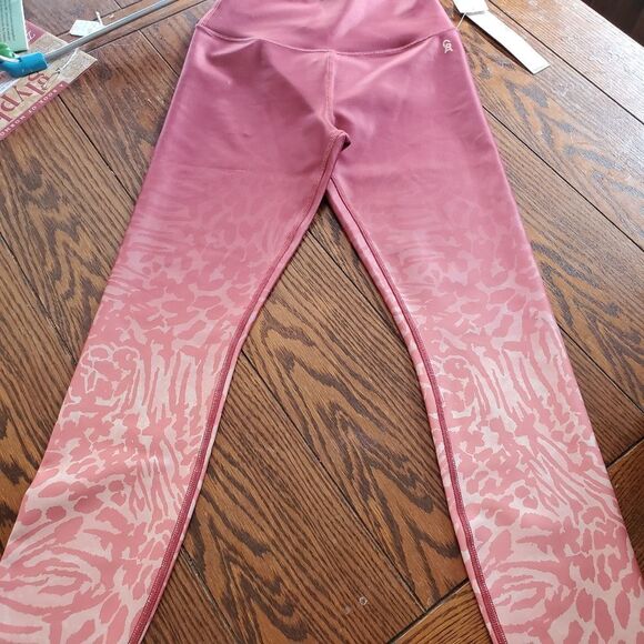 NWT Good American ombre animal print high leggings - Picture 4 of 6